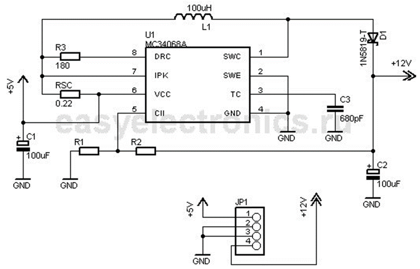 Sp84064 схема включения